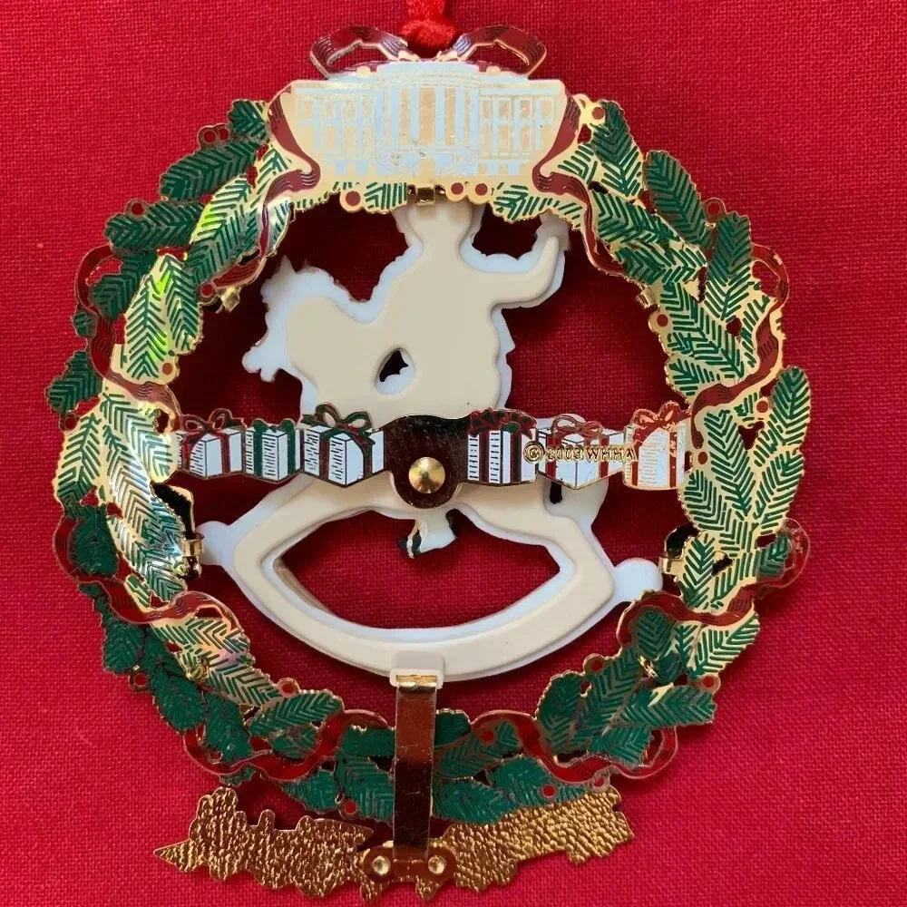 2003 White House Historical Association Ulysses S. Grant Christmas Ornament